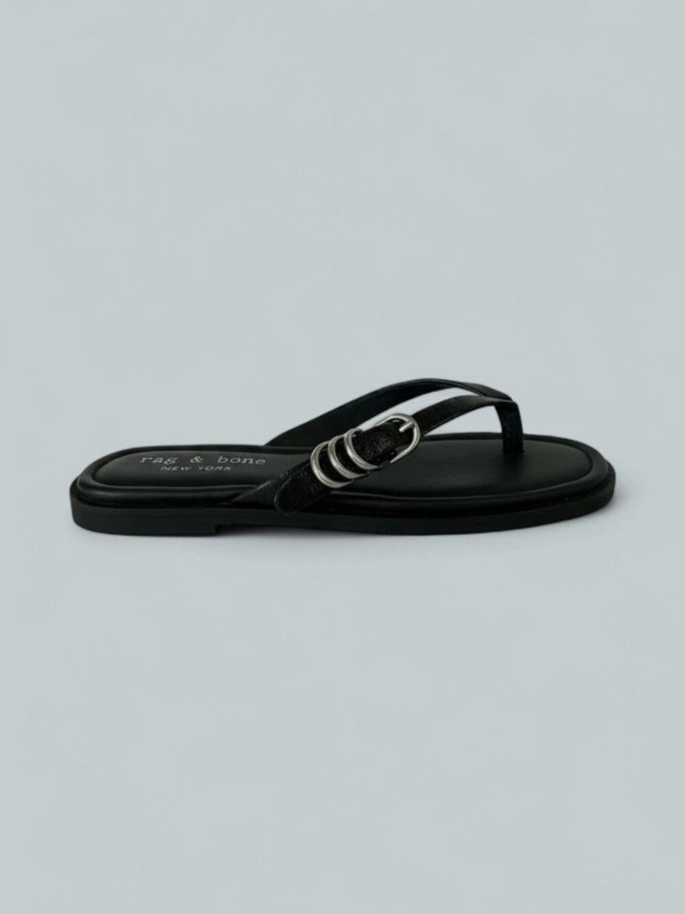 Women's Gia Thong Sandals - Black